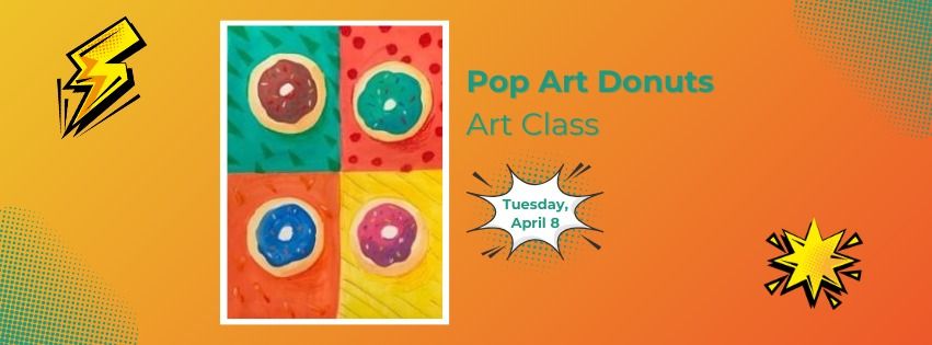 Pop Art Donuts - Art Class 