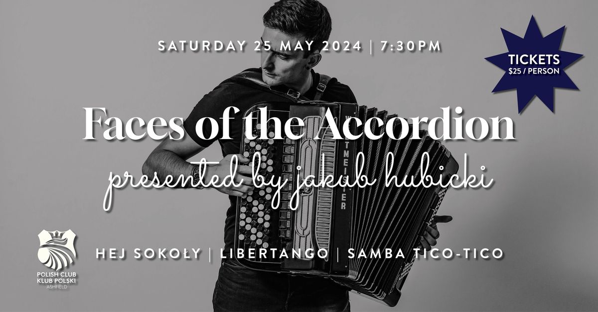Faces of the Accordion presented by Jakub Hubicki