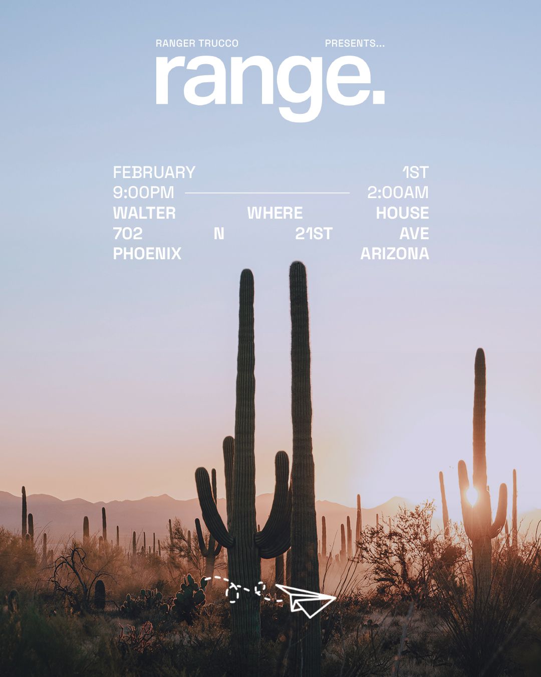 Range. Label showcase w Ranger Trucco at Walter Where?House