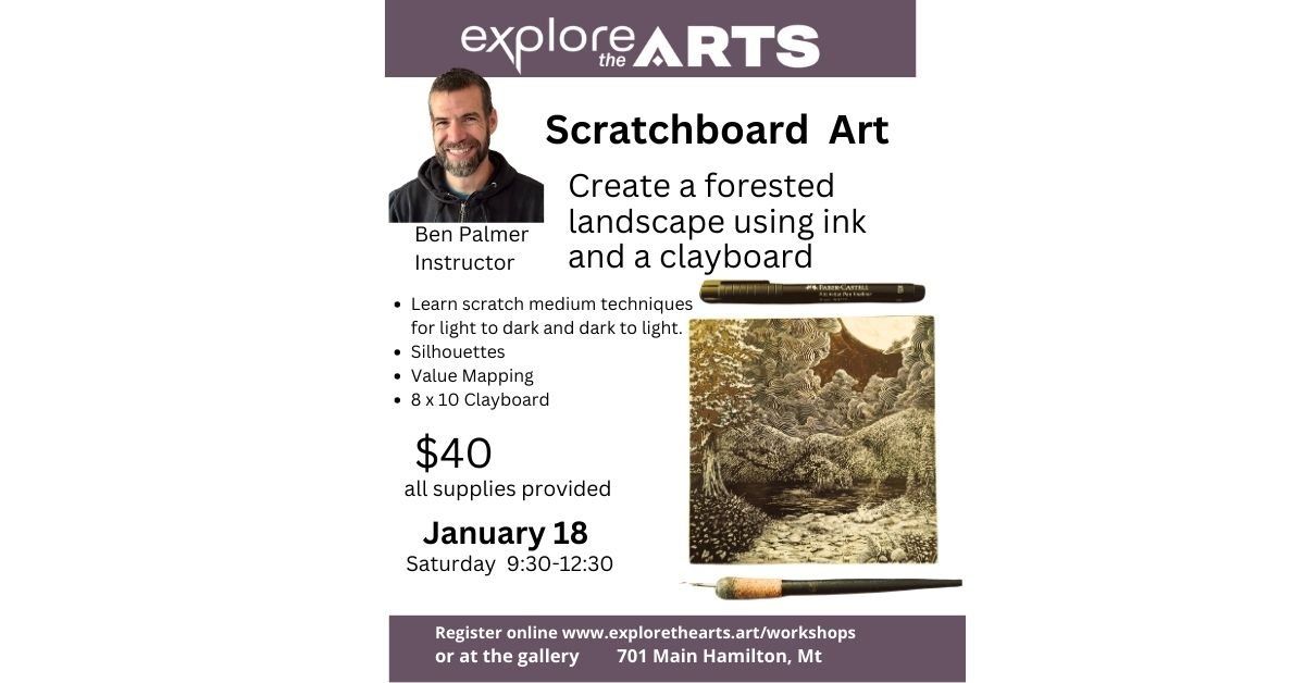 Scratchboard  Art with Ben Palmer  \u2014 Explore the ARTS - gallery studios education