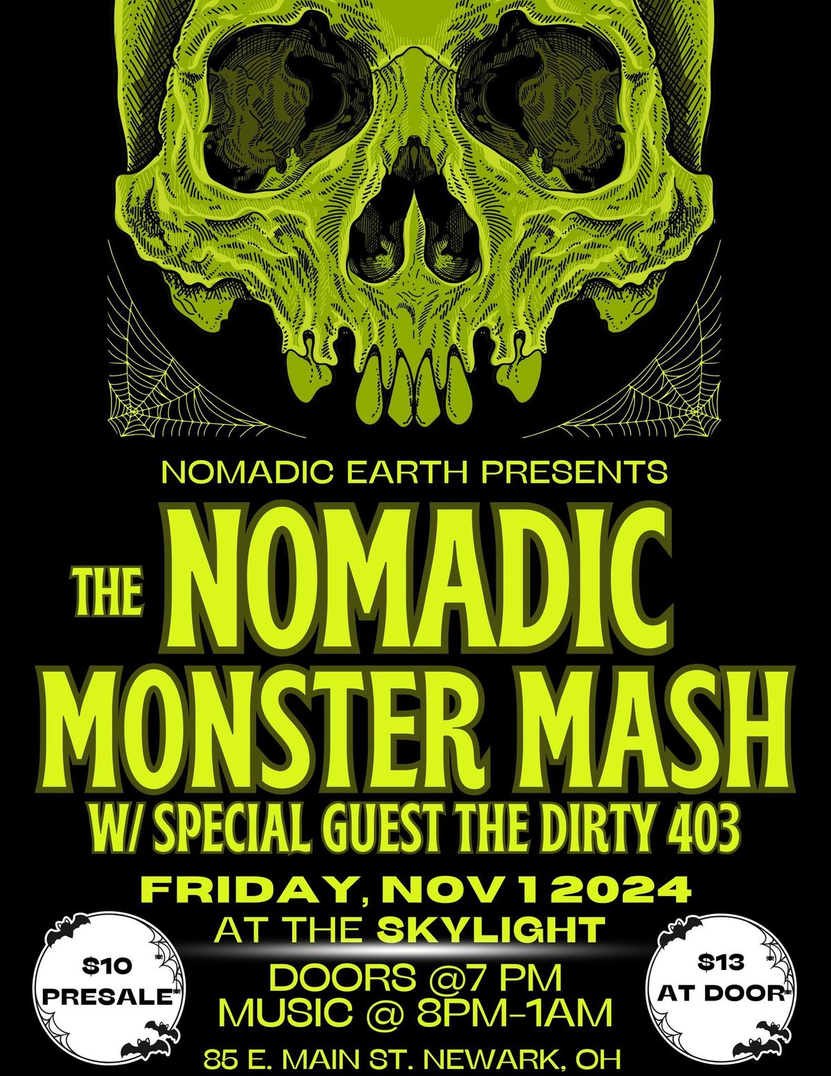 The Nomadic Monster Mash w\/ The Dirty 403