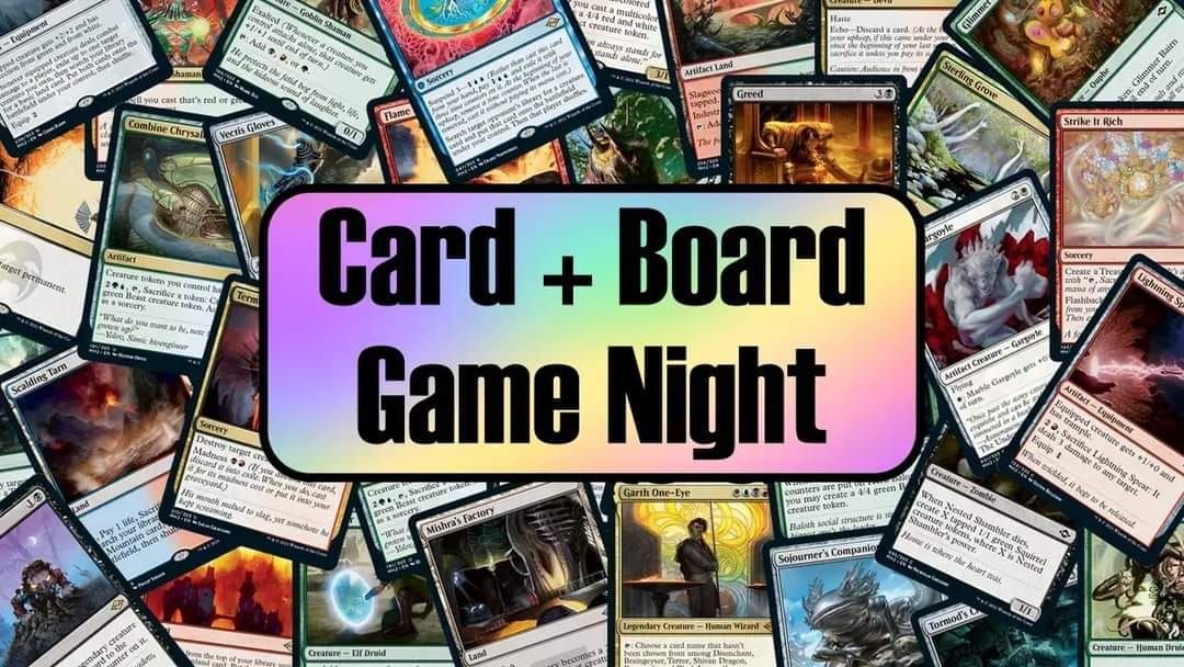 Card + Board Game Night [MAY]
