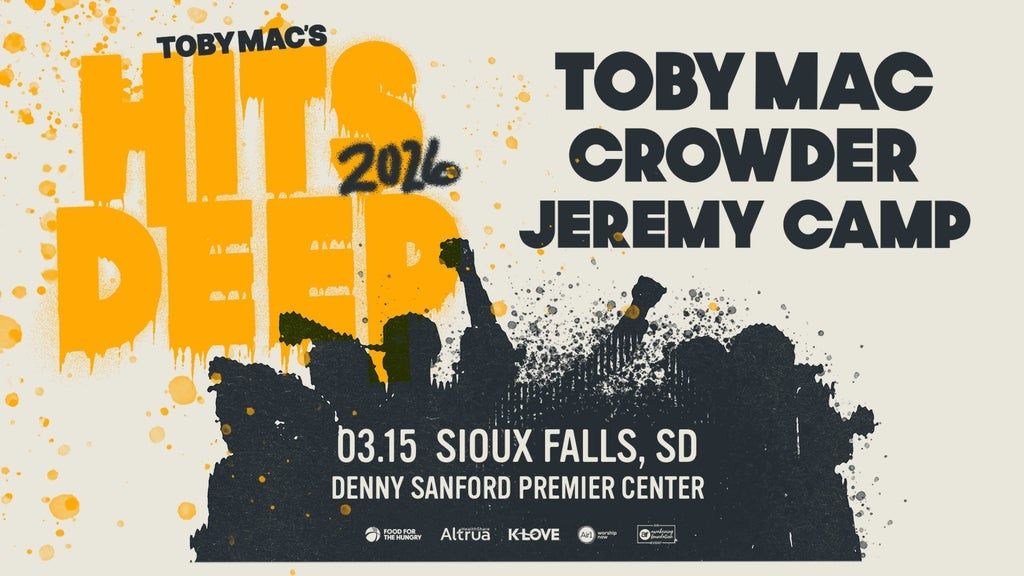 TOBYMAC with Crowder & Jeremy Camp: Hits Deep Tour