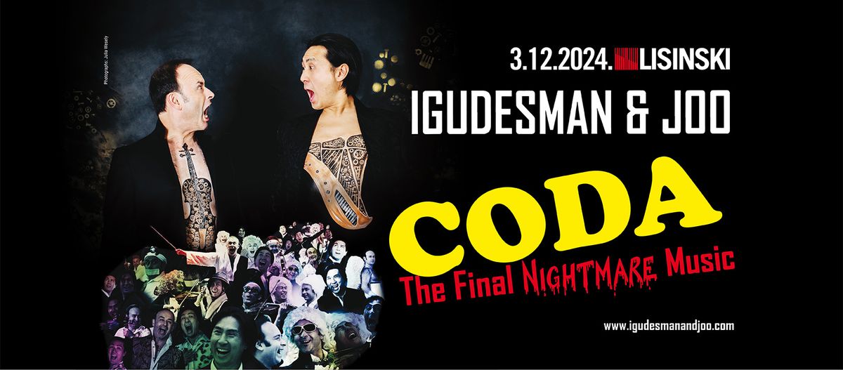 IGUDESMAN & JOO: CODA \u2013 THE FINAL NIGHTMARE MUSIC | Zagreb (HR)