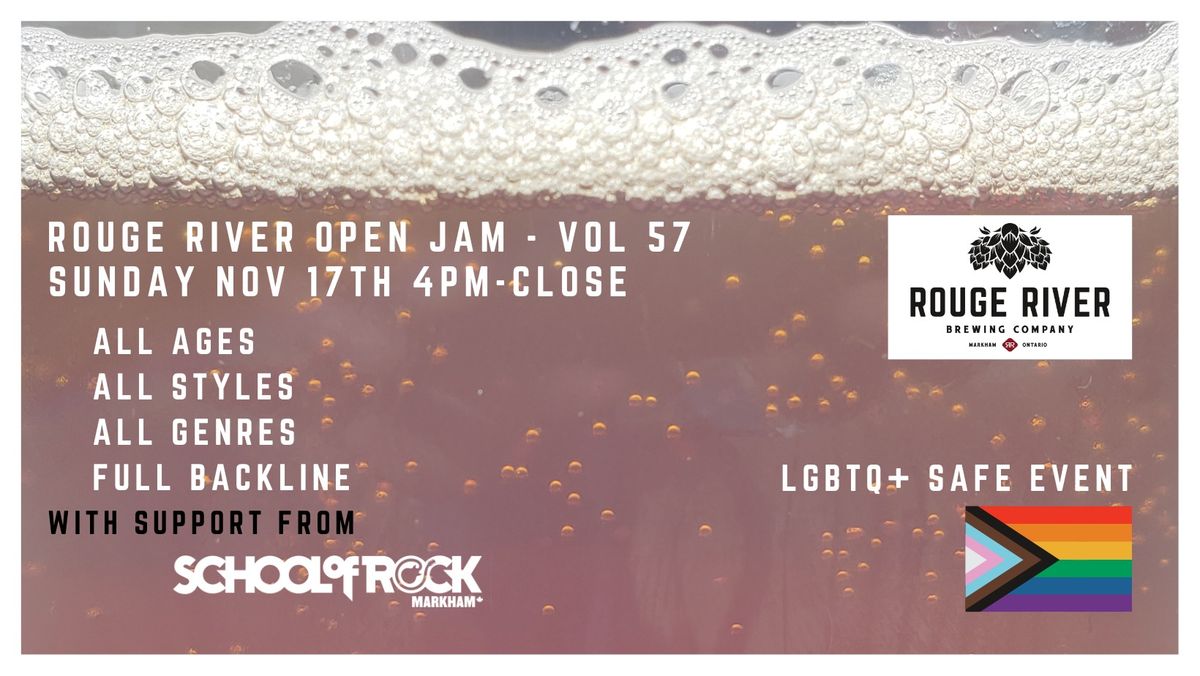 Open Jam @ Rouge River - Vol. 57