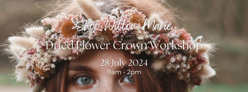 Everlasting Dried Flower Crown Workshop