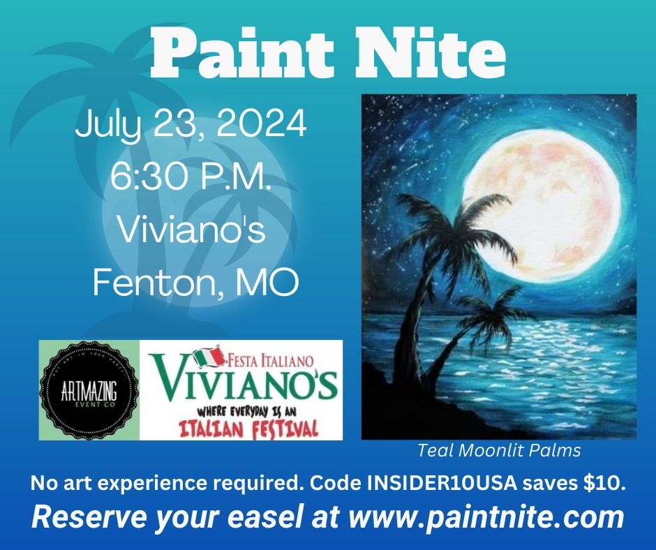 07\/23\/2024 Paint Nite at Viviano\u2019s in Fenton, MO