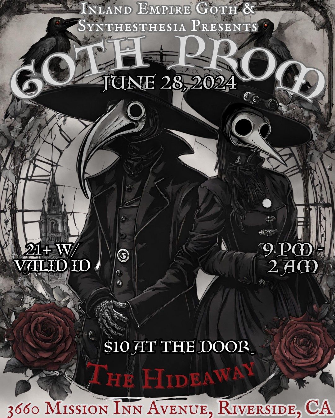 Inland Empire Goth & Synthesthesia Present Goth Prom