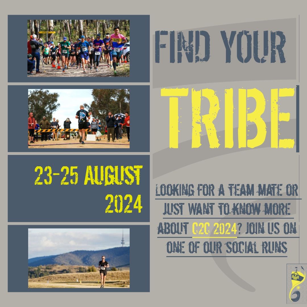 Find your tribe! C2C social run (LAST ONE!)