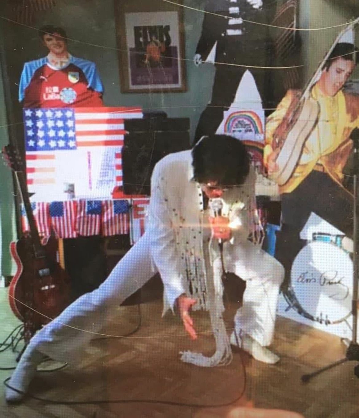 Andy Brown as Elvis