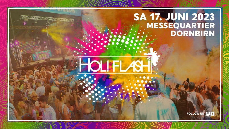 HOLI Flash 2023, Messequartier Dornbirn, 17 June 2023