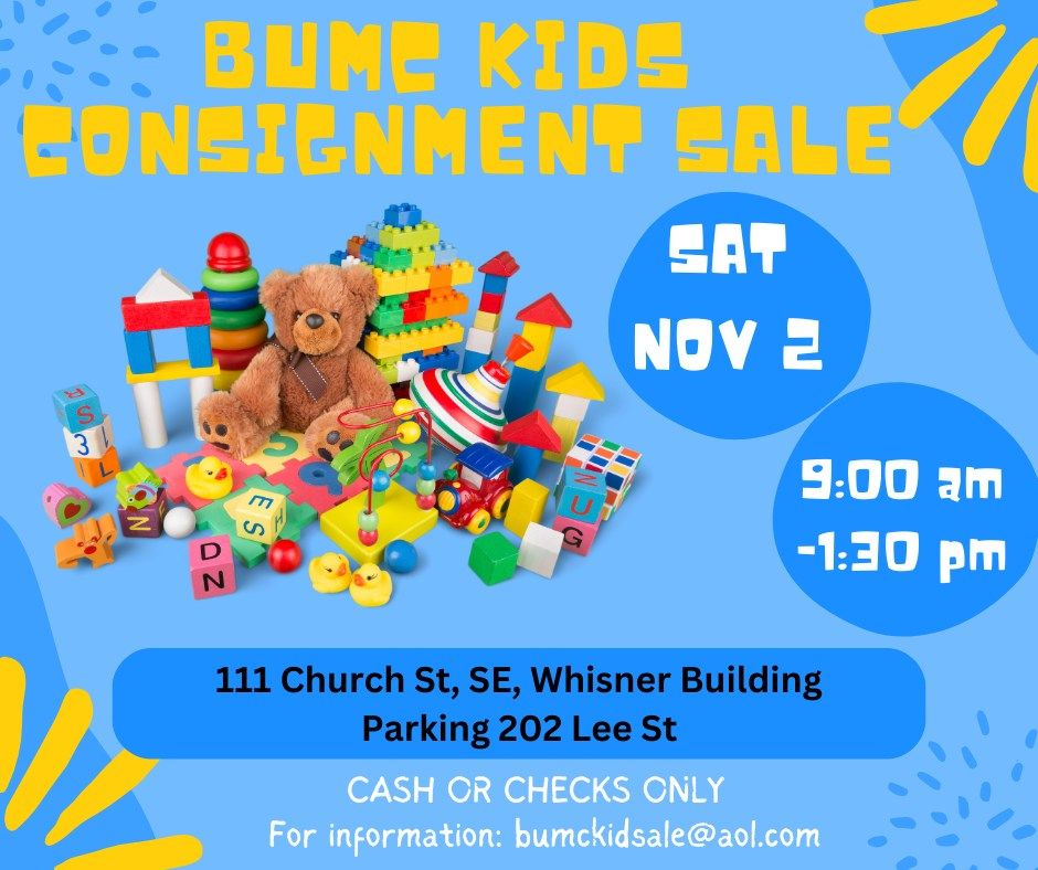 Fall Children's Consignment Sale