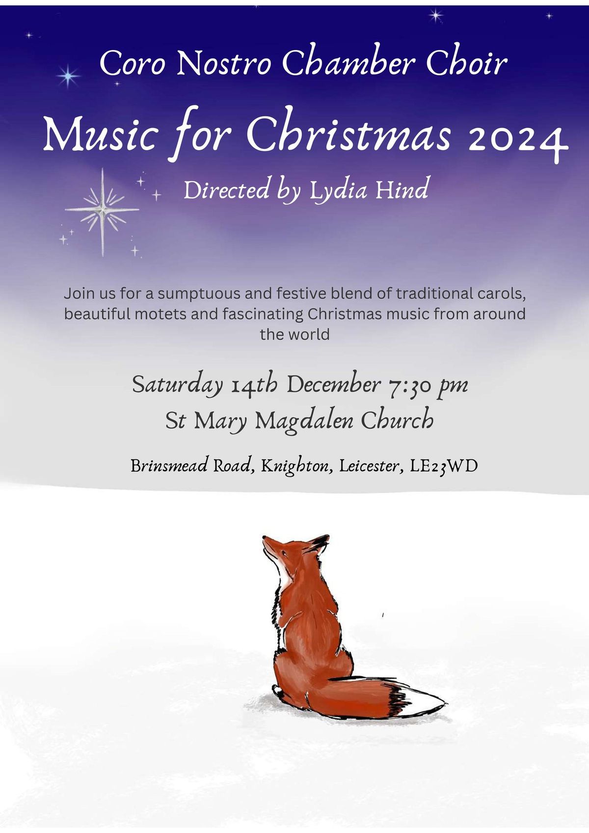 Music for Christmas 2024 with Coro Nostro