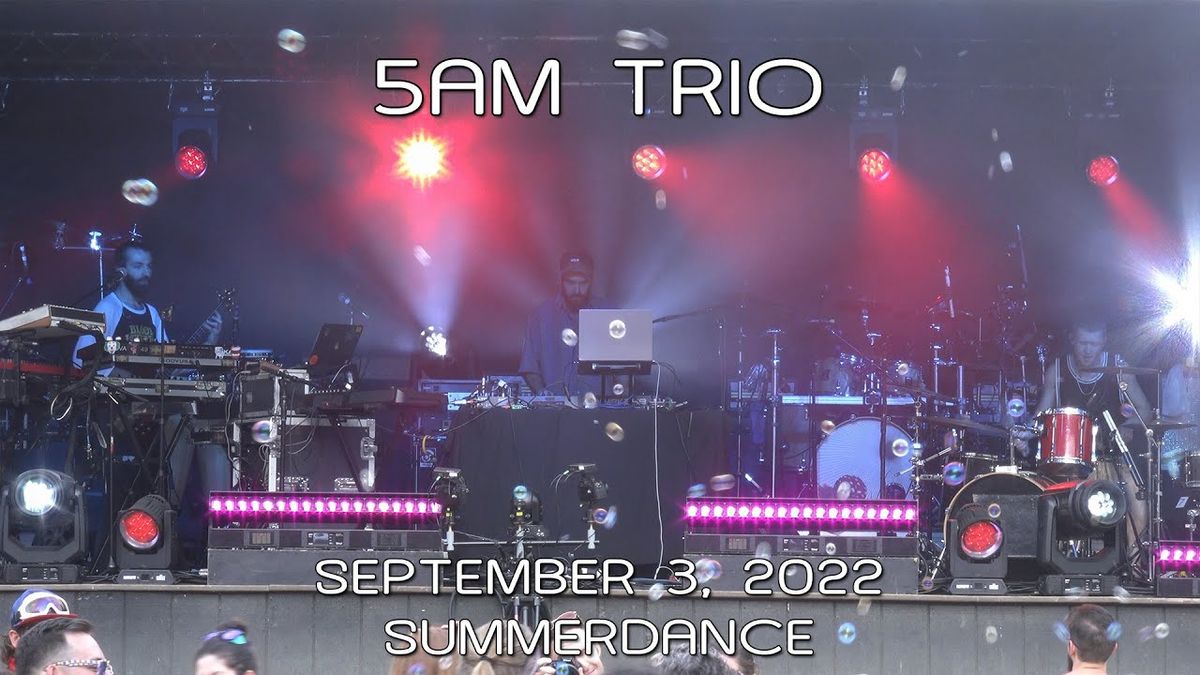 5AM Trio at Charleston Pour House