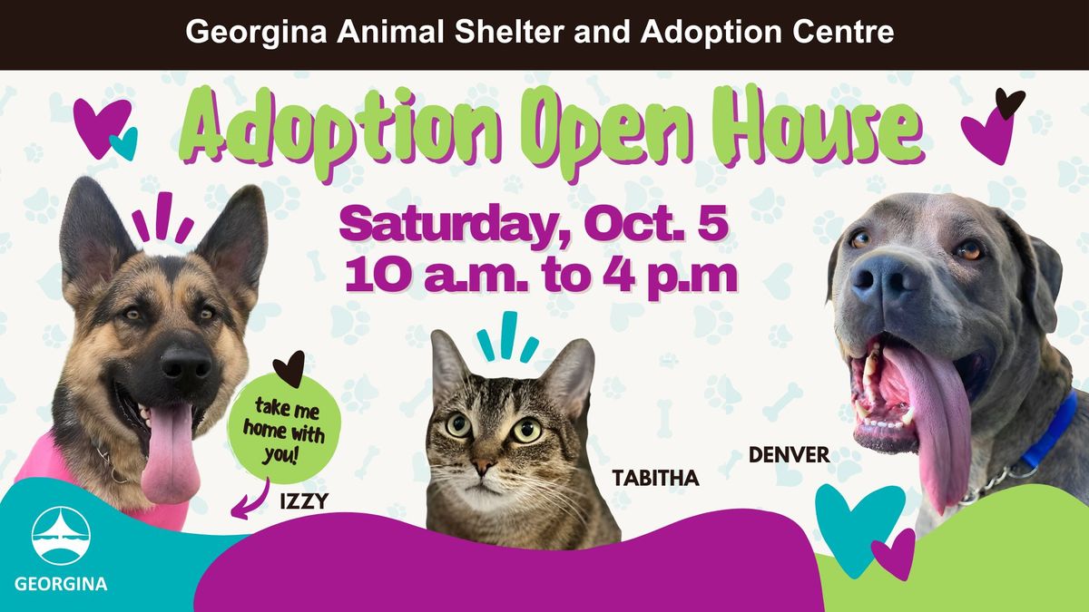 Georgina Animal Shelter and Adoption Centre Open House