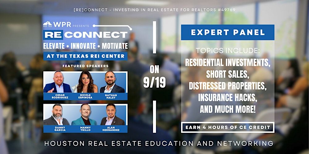 [RE]CONNECT - Real Estate Education & Networking