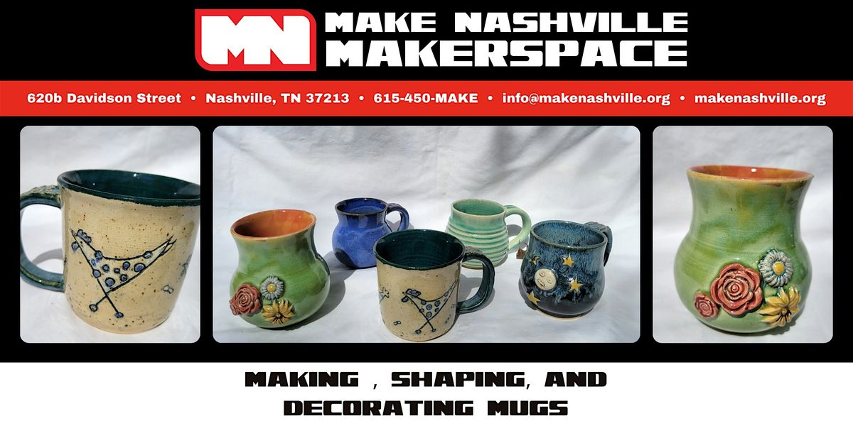 Making , Shaping and Decorating Mugs
