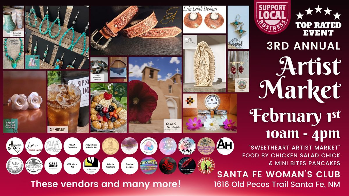 Artist Market at Santa Fe Woman\u2019s Club