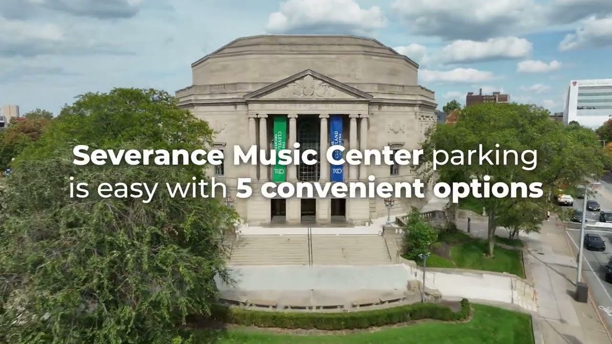 Parking The Cleveland Orchestra - An Evening with Yo-Yo Ma