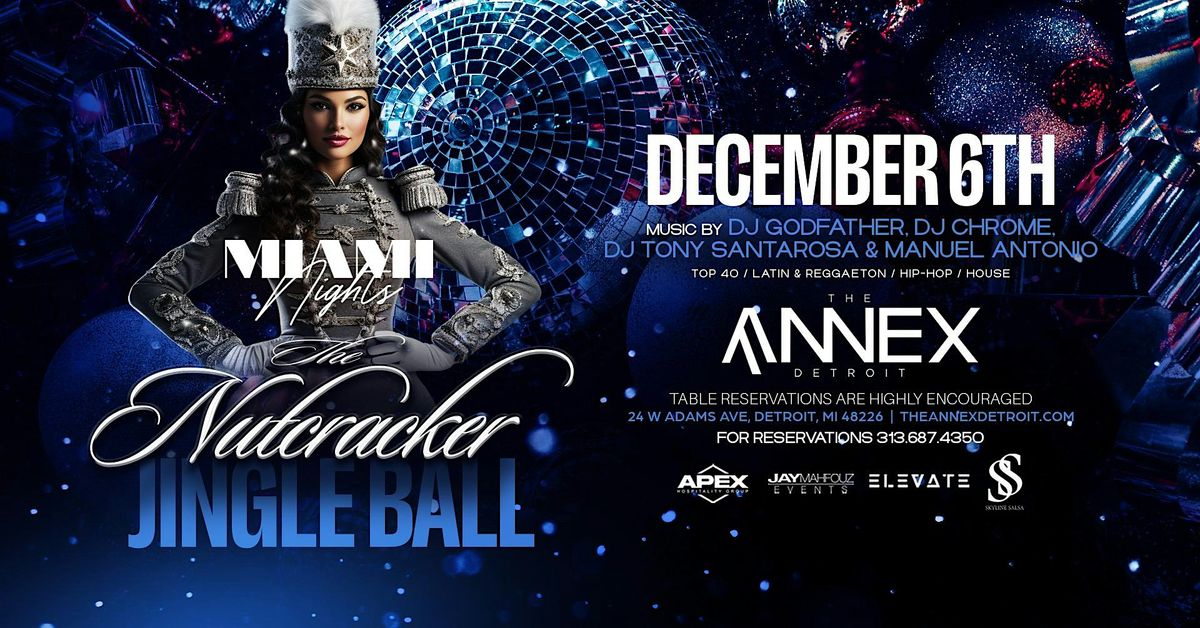 Miami Nights Presents The Nutcracker Jingle Ball on December 6
