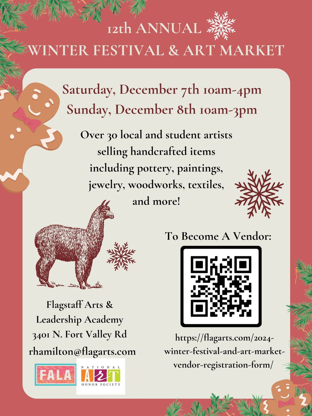 12th Annual Winter Festival and Art Market