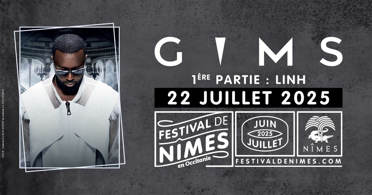 GIMS + LINH \u2022 FESTIVAL DE N\u00ceMES \u2022 22 JUILLET 2025