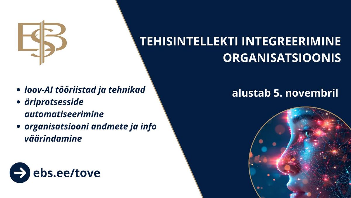 Tehisintellekti integreerimine organisatsioonis