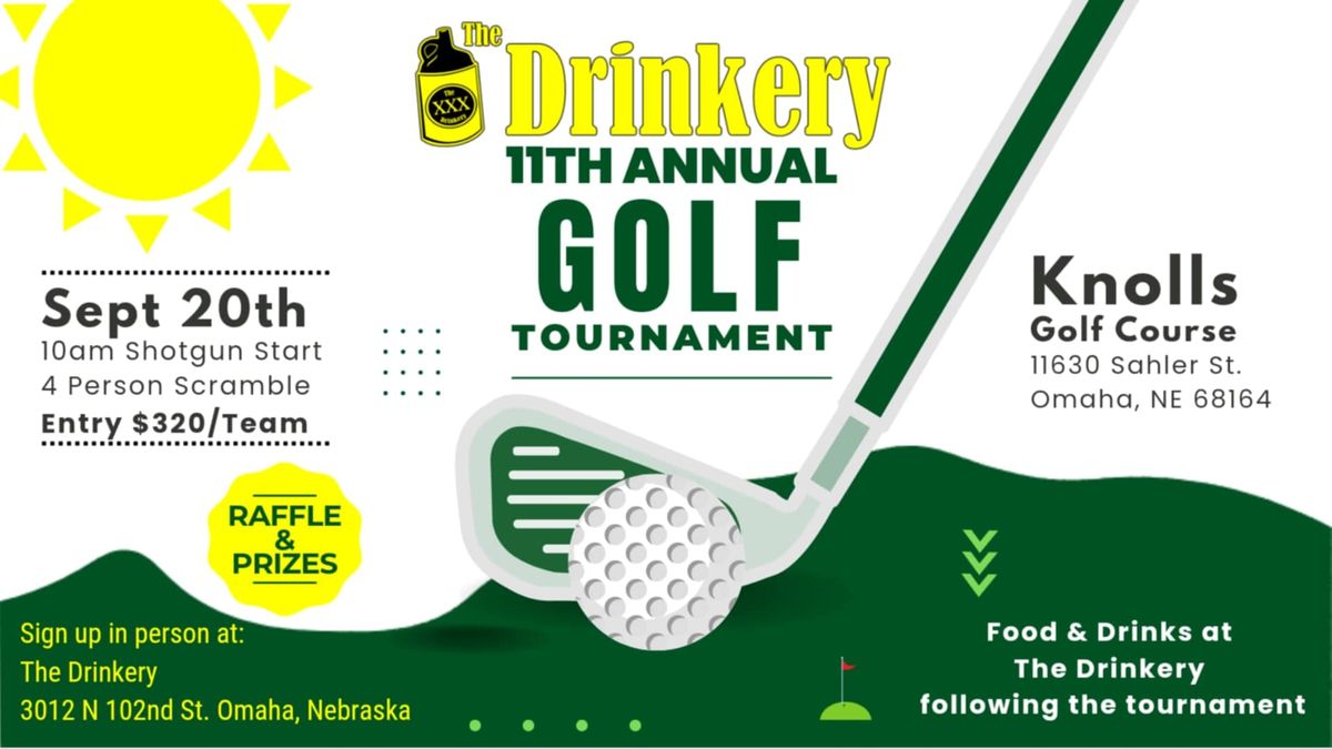 The Drinkery's 11th Annual Golf Tournament