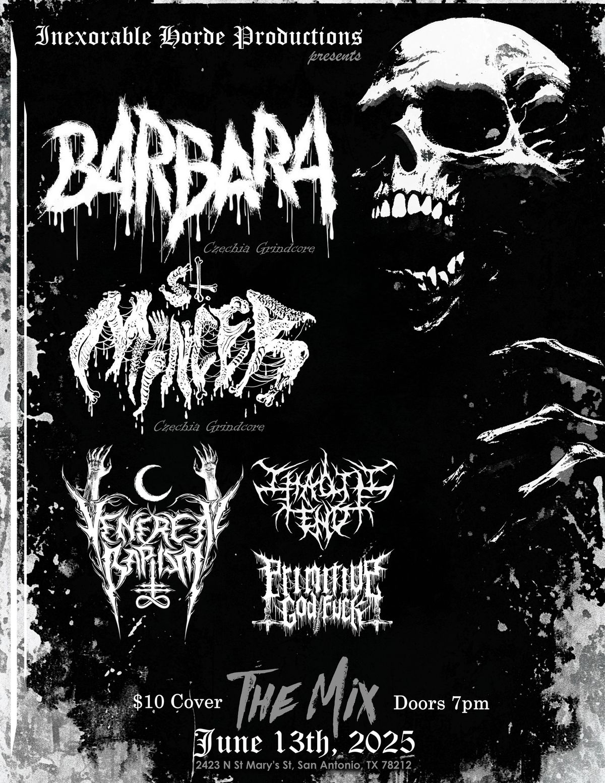 Czechia Grindcore w\/ Barbara & St. Mincer