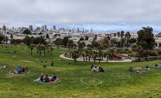 UAC Afternoon International Food Picnic and Froyo [Mission Dolores Park]