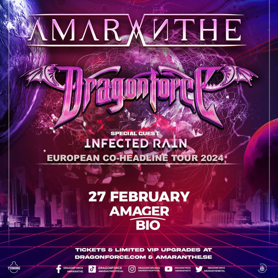 Amaranthe & Dragonforce - UDSOLGT - Amager Bio