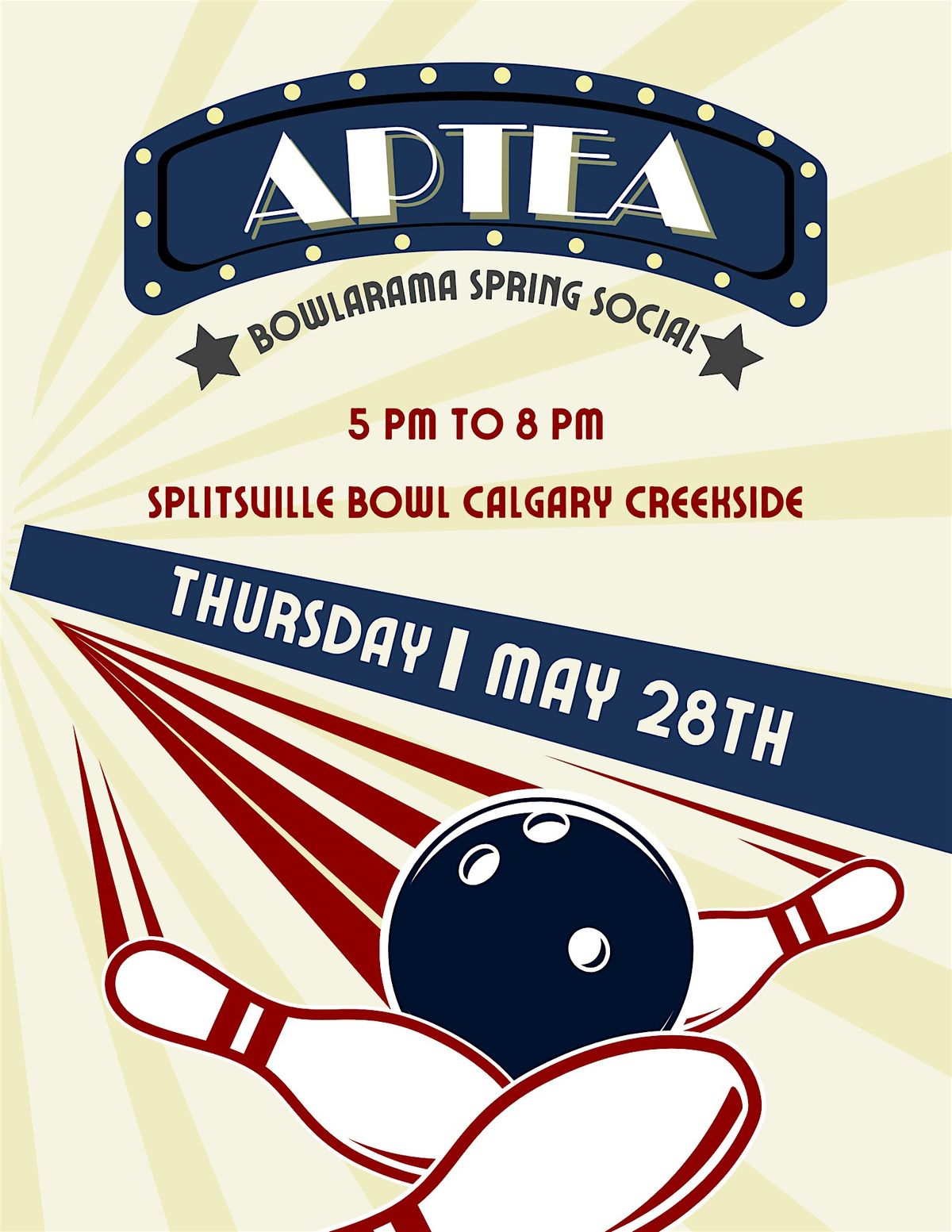 APTEA Bowlarama Spring Social
