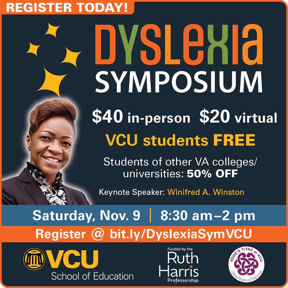 VCU School of Education Dyslexia Symposium