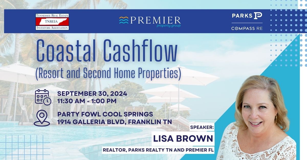 Coastal Cashflow (Resort and Second Home Properties)  