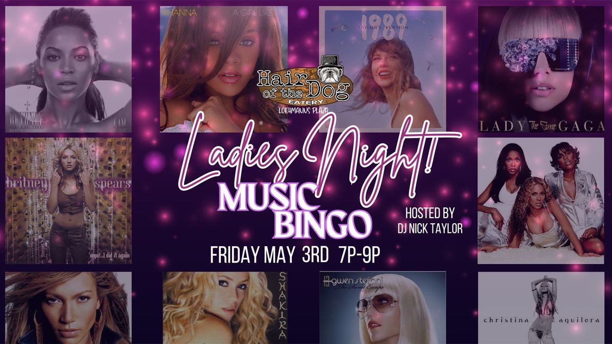 Ladies Night Music Bingo Hosted by DJ Nick Taylor
