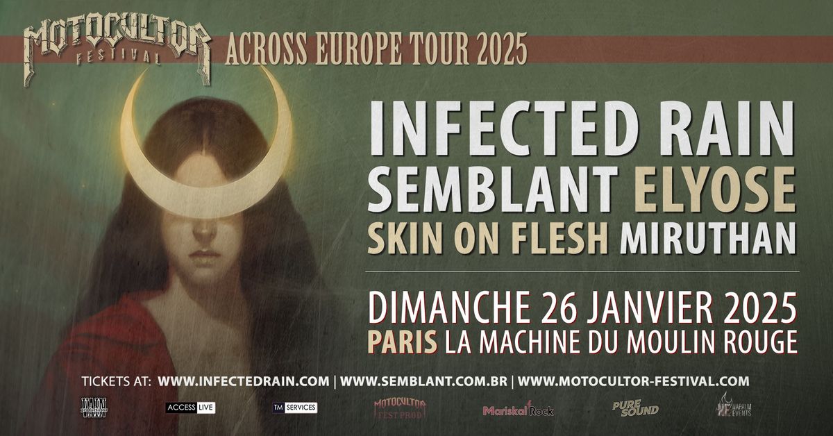 INFECTED RAIN \u2022 Motocultor Across Europe Tour 2025 \u2022 Paris