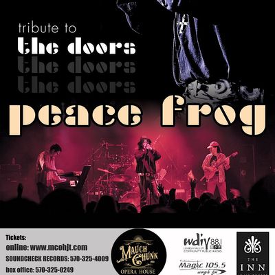 PEACE FROG, LLC : TRIBUTE TO THE DOORS