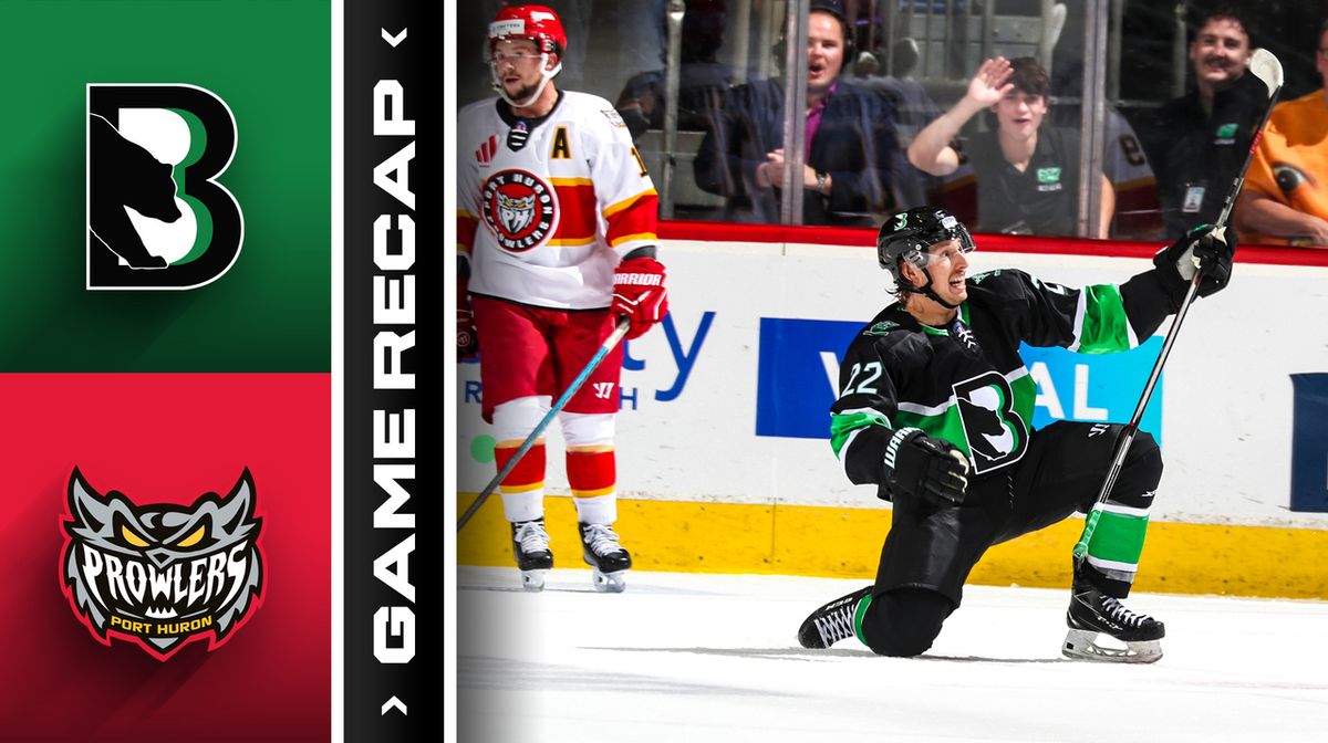 Port Huron Prowlers at Binghamton Black Bears at Visions Veterans Memorial Arena