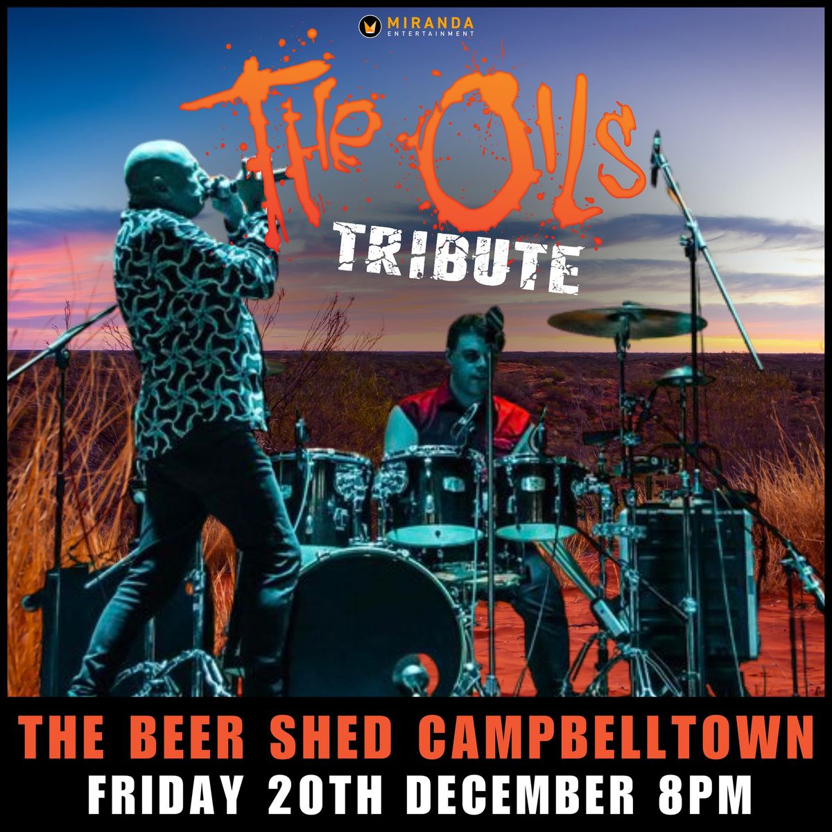 THE BEER SHED CAMPBELLTOWN | THE OILS TRIBUTE