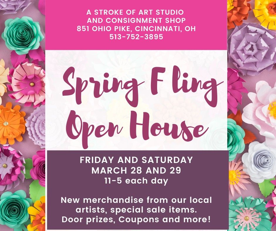 Spring Fling Open House!