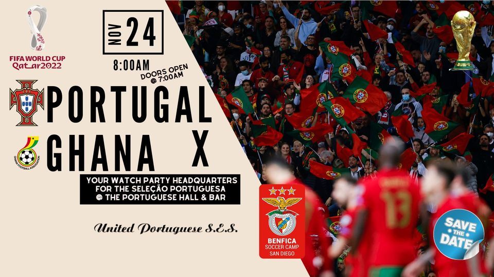 World Cup Watch Party - Portugal x Ghana