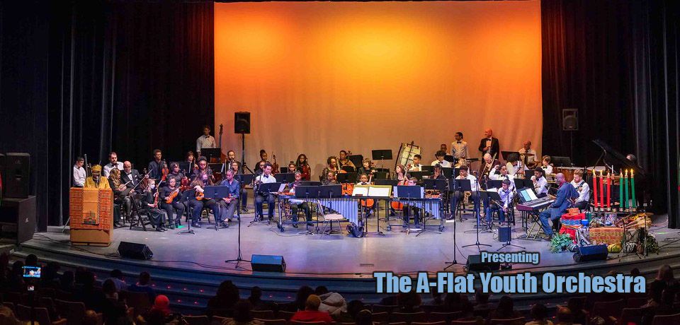 The A-Flat Youth Orchestra at the GEM Theater!