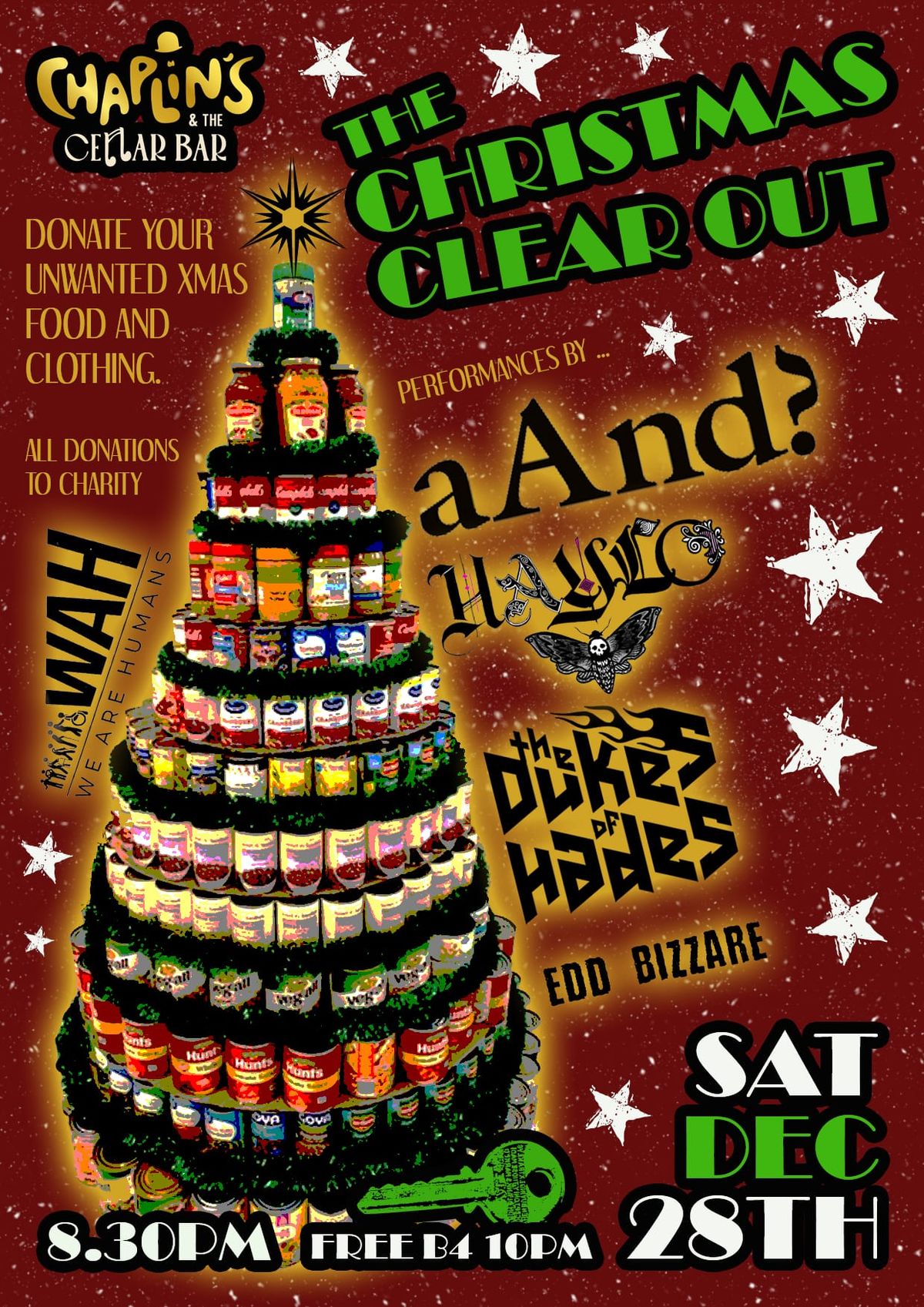 The Christmas Clear Out w\/aAND? +  The Dukes of Hades + Haylo and Special Guests