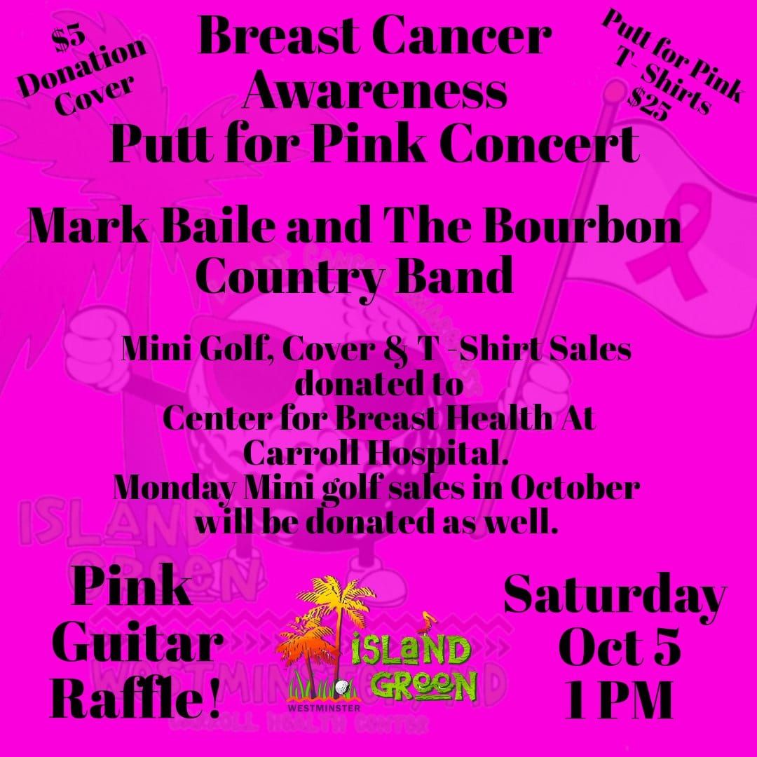 Putt for Pink Concert- Mark Baile and The Bourbon Country Band