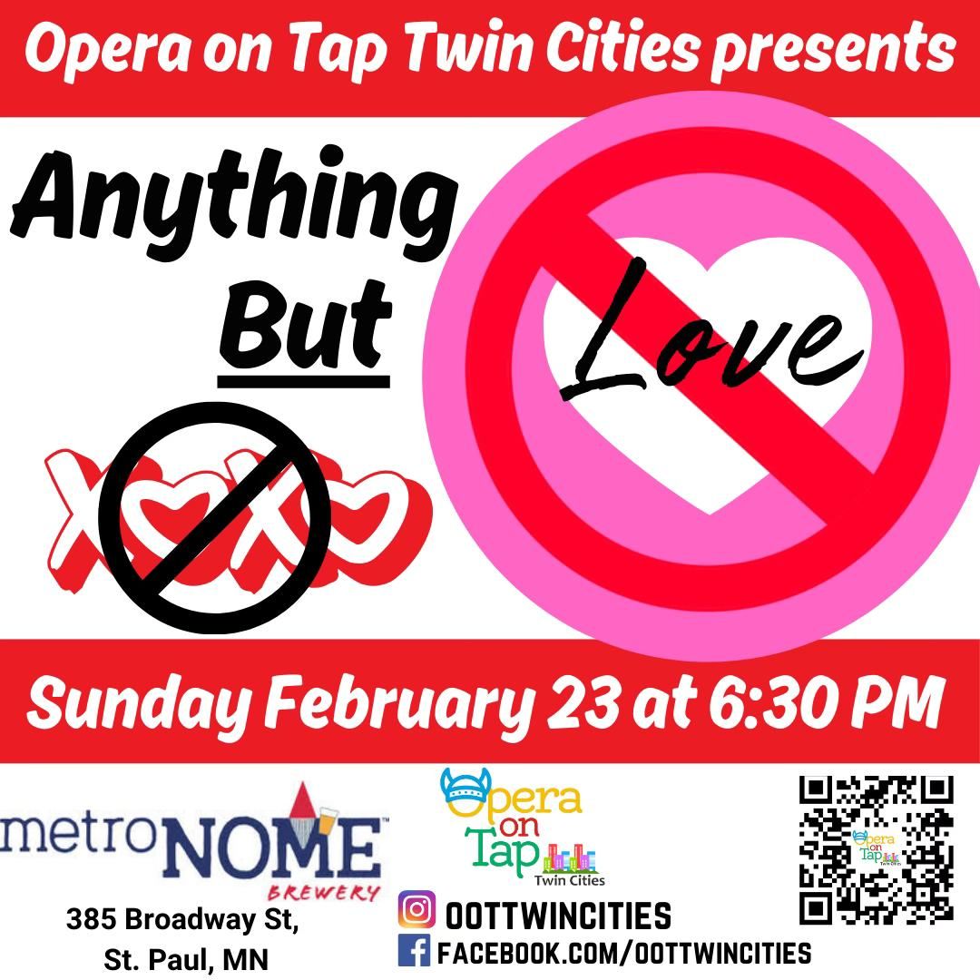 Opera On Tap - ANYTHING BUT LOVE!