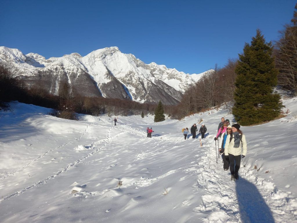 Ciaspolata ai piedi del Civetta