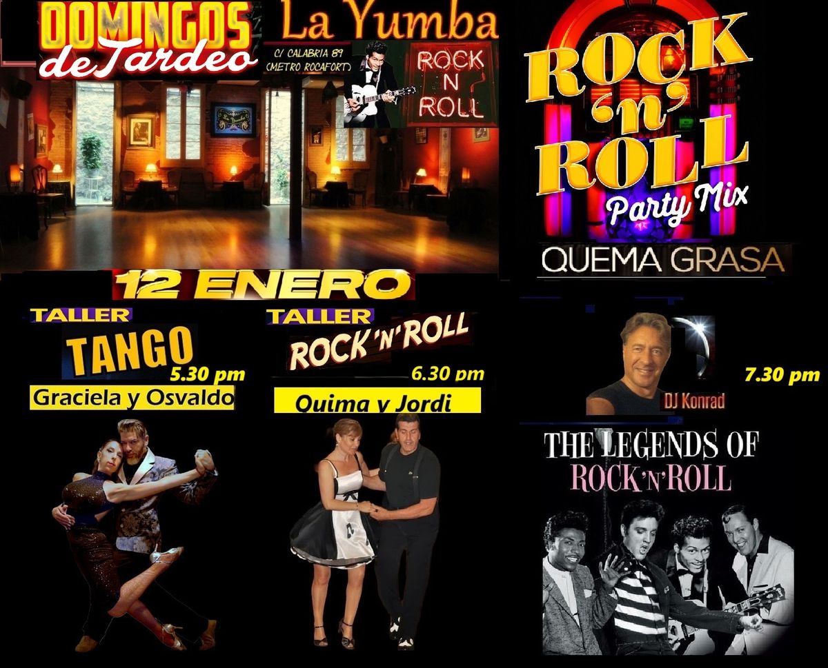 Party  ROCK 'N' ROLL Classics (+ tango y swing) !!