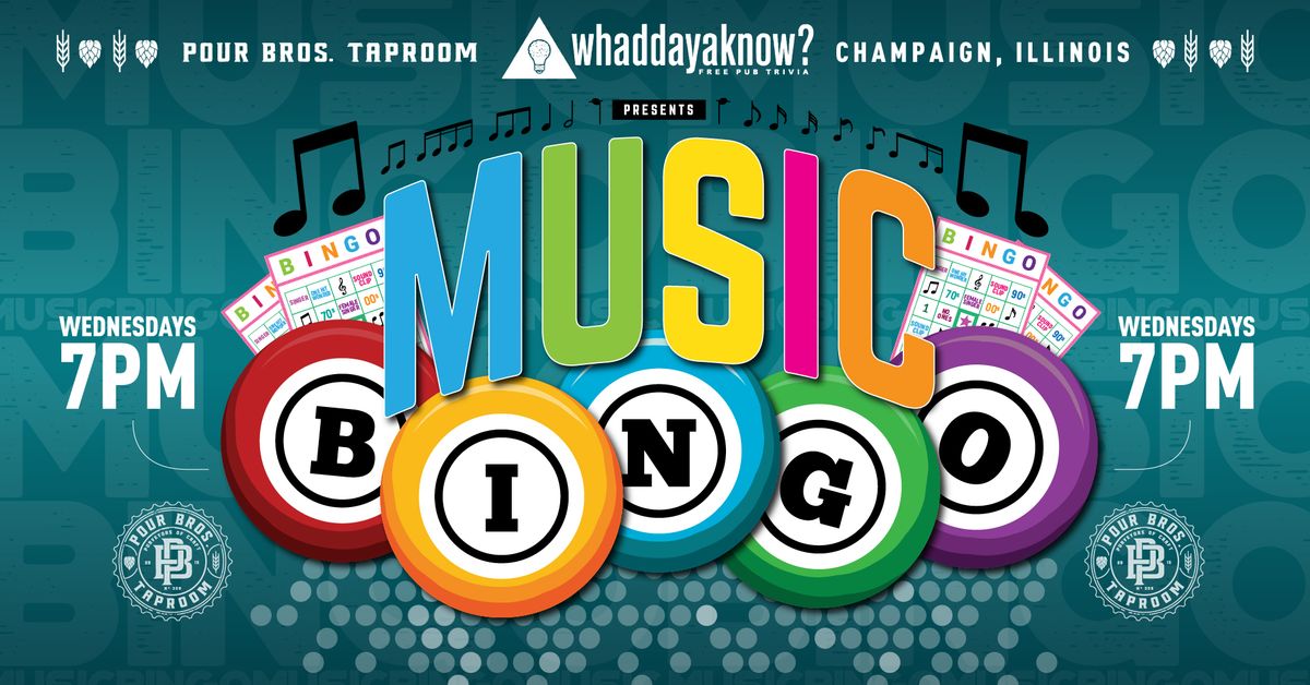 Music Bingo Wednesdays at Pour Bros