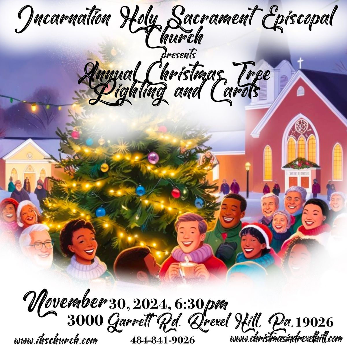 Drexel Hill Community Tree Lighting