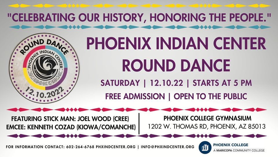 Phoenix Indian Center Round Dance 2022, Phoenix College, 10 December 2022
